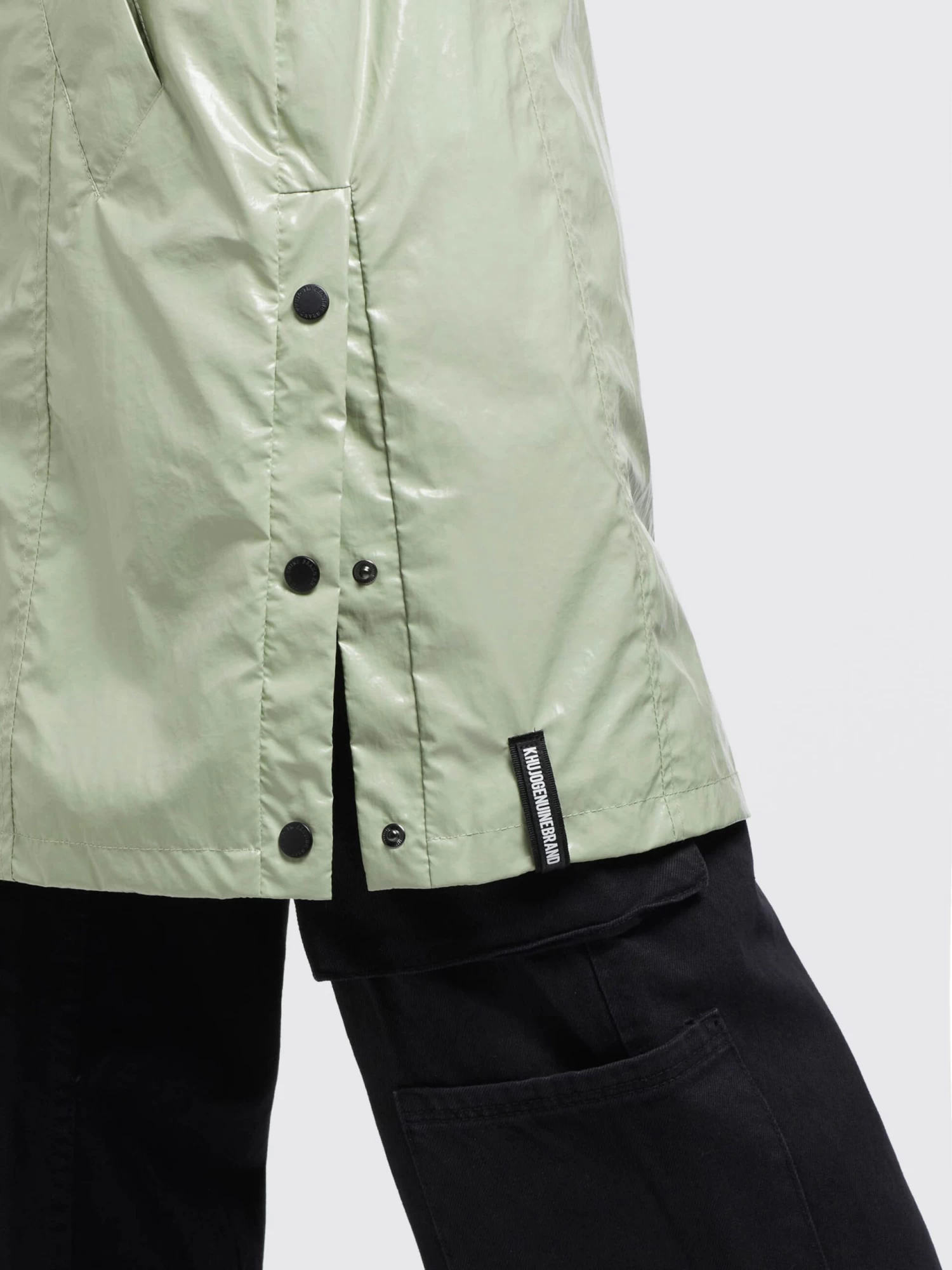 Khujo Regenmantels Tussenmantel Alecia Dames Pastelgroen 8 Khujo Regenmantels Tussenmantel Alecia Dames Pastelgroen - Afbeelding 8