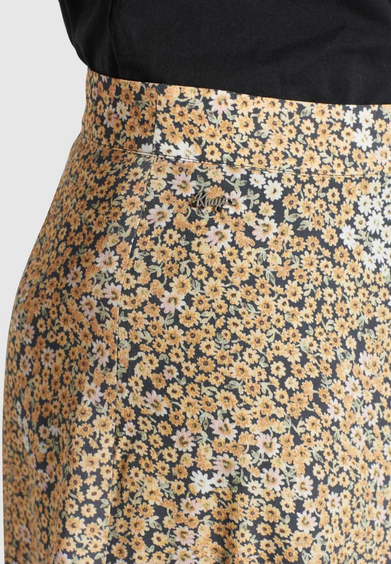 Khujo Mini Rokken Rok Undine Dames Zwart 7 Khujo Mini Rokken Rok Undine Dames Zwart - Afbeelding 7