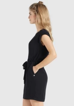 Khujo Candide - Etui-Jurk - Schwarz -Mode kledingwinkel 018233665f0d440492afebb96ed957c8