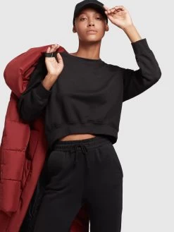 Khujo Wintermantels Wintermantel Soulani Dames Roestrood -Mode kledingwinkel 04ae3295ebe58c02b346018629787f11