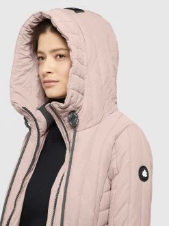 Khujo Tussenmantels Tussenmantel Jerry Dames Oudroze -Mode kledingwinkel 05850f60f0e0523bd03291b2e59e6e49