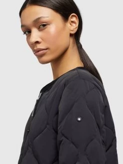 Khujo Tussenjassen Tussenjas ALMA Dames Zwart -Mode kledingwinkel 06aadbba206a2cf657294f4b3202d16e