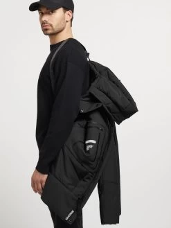 Khujo Winterjassen Winterjas Toto Heren Zwart -Mode kledingwinkel 06f9641a6e4973e7abaf5707b0895f53