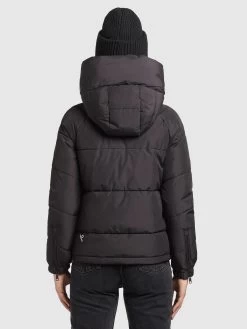 Khujo Winterjassen Winterjas Esila Dames Zwart -Mode kledingwinkel 09decb4056cde18527a30cd673b54128