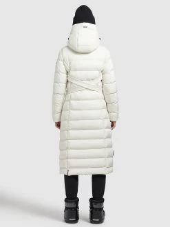 Khujo Wintermantels Wintermantel OLALLA MATT Dames Wolwit -Mode kledingwinkel 0a041f4f1a325de8fd094b2dbdc09124