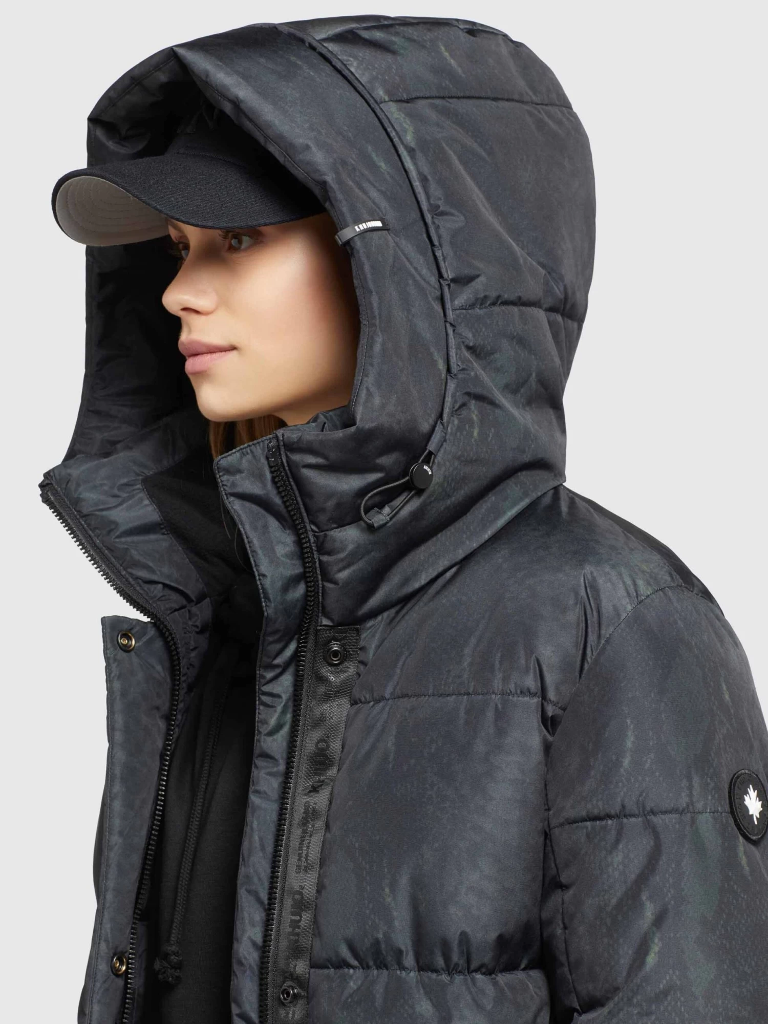 Khujo Wintermantels Wintermantel Dakota 2 Dames Nachtblauw 7 Khujo Wintermantels Wintermantel Dakota 2 Dames Nachtblauw - Afbeelding 7