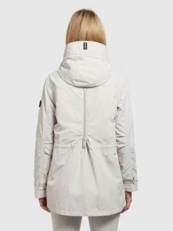 Khujo Tussenjassen Tussenjas CAIMA Dames Lichtgrijs -Mode kledingwinkel 0adc19603214f532a376d19ef1042c04