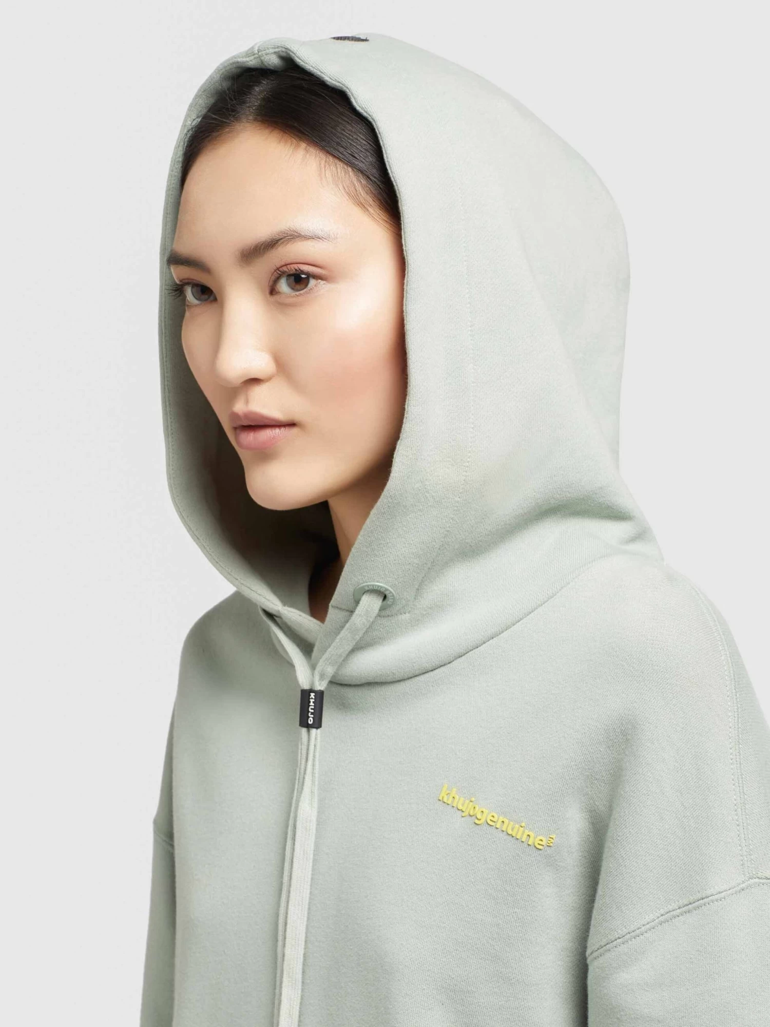 Khujo Longsleeves Shirt Dalia Dames Mintgroen 8 Khujo Longsleeves Shirt Dalia Dames Mintgroen - Afbeelding 8