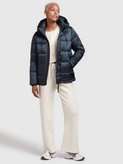 Khujo Winterjassen Winterjas Evona Dames Nachtblauw -Mode kledingwinkel 0c8f75fe36ce7d932bb3a8fc5aa62f13