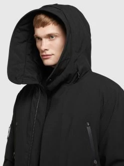 Khujo Wintermantels Winterjas Carl Heren Zwart -Mode kledingwinkel 0d1b9541bfeee543c076c39704f9f7d5