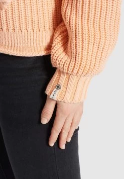 Khujo Hoodies Trui Hedvig Dames Abrikoos -Mode kledingwinkel 0e354c6a2688376cfe587d31684ae208