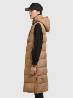 Khujo Bodywarmers Bodywarmer Tourin Dames Lichtbruin 12 Khujo Bodywarmers Bodywarmer Tourin Dames Lichtbruin -Mode kledingwinkel 0e4718fce691226921f90afe91deaac9