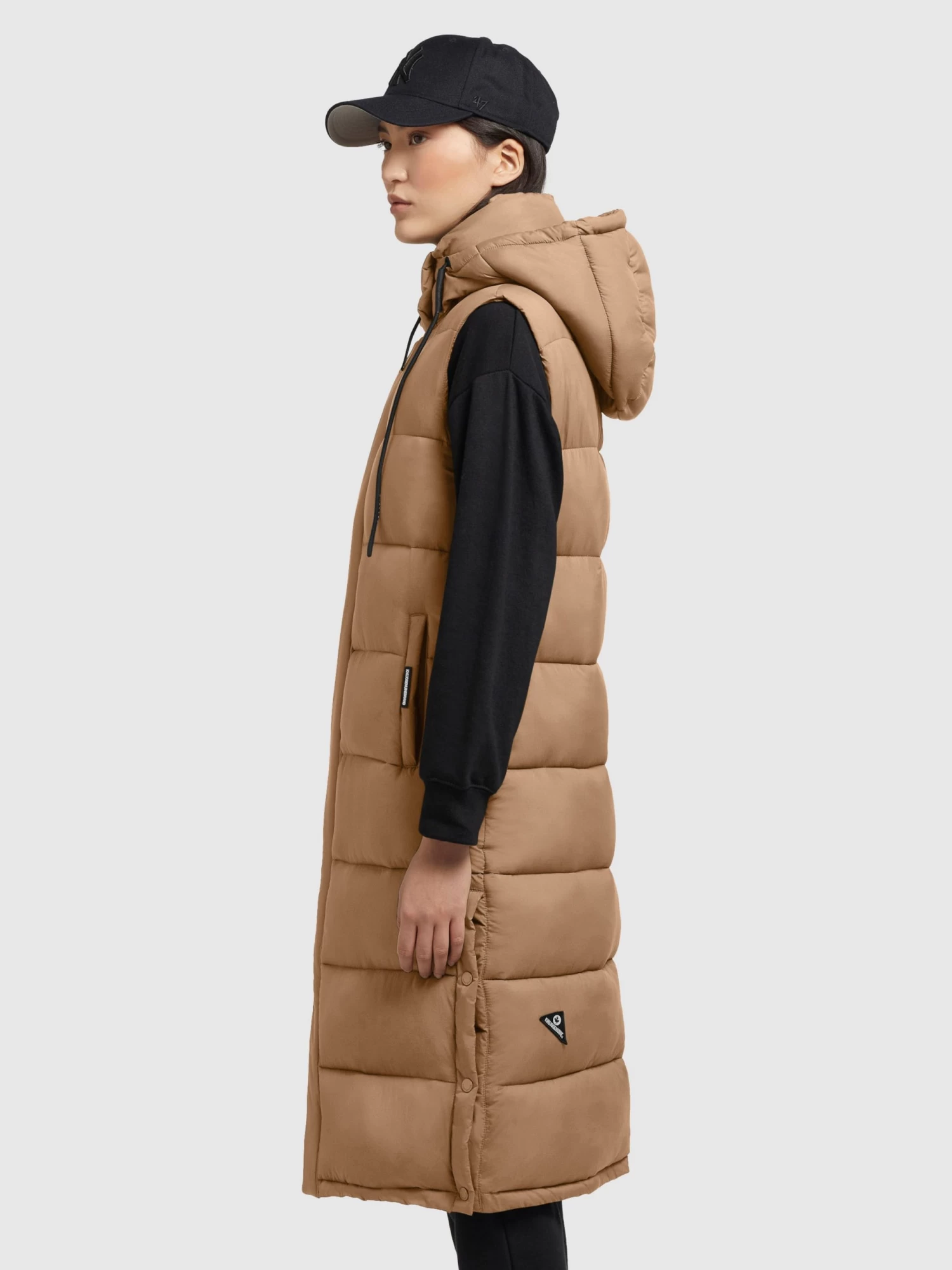 Khujo Bodywarmers Bodywarmer Tourin Dames Lichtbruin 5 Khujo Bodywarmers Bodywarmer Tourin Dames Lichtbruin - Afbeelding 5