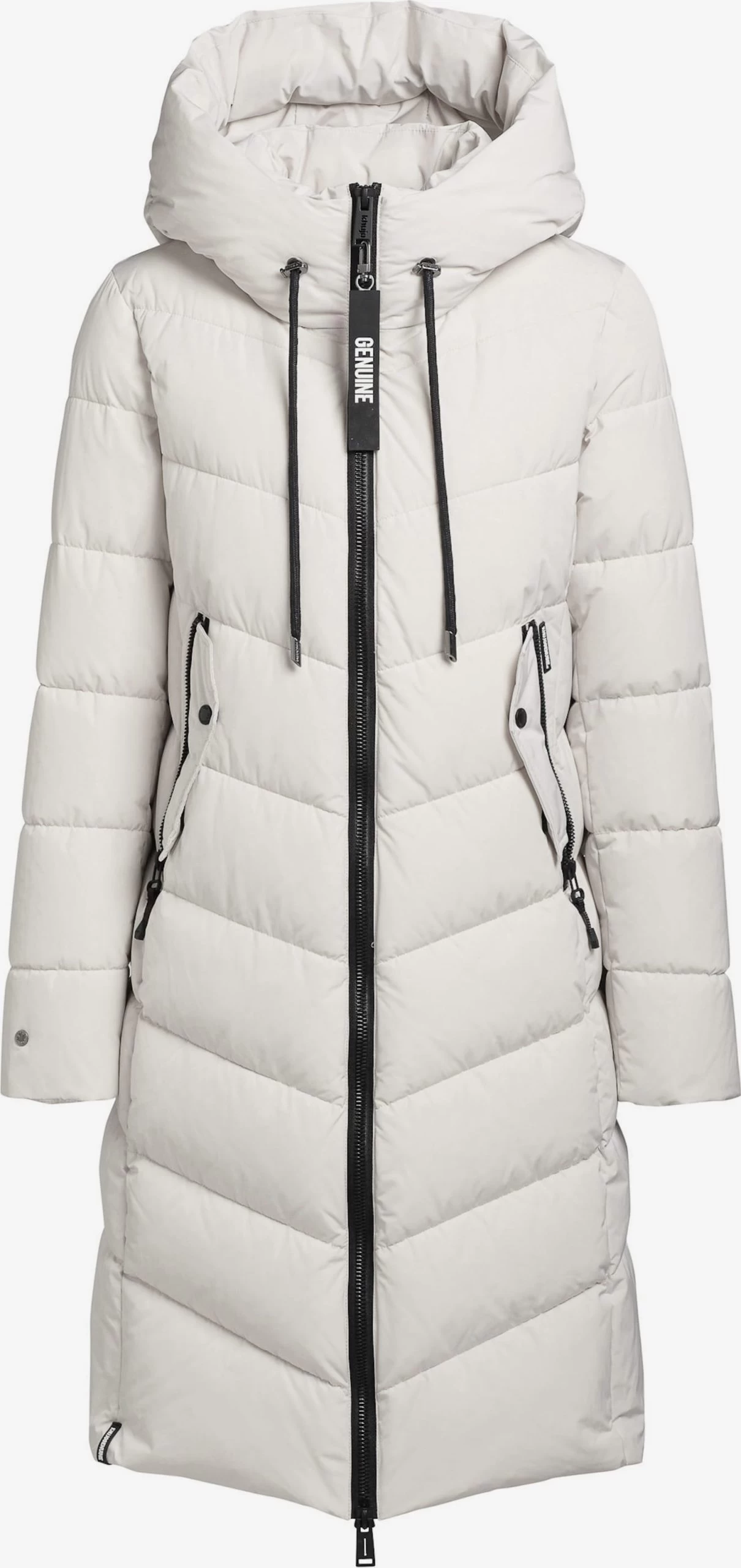 Khujo Tussenmantels Tussenmantel Klayd Dames Offwhite 1 Khujo Tussenmantels Tussenmantel Klayd Dames Offwhite