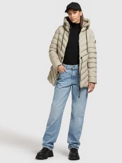 Khujo Tussenjassen Tussenjas Noomi Dames Pastelgroen -Mode kledingwinkel 12a2bcec42a4e84a950d4f88b38c3328