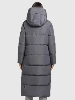 Khujo Wintermantels Wintermantel Soulani Dames Stone Grey -Mode kledingwinkel 14bc2eb2c48e8b2241053d6cee7ea134