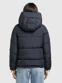 Khujo Winterjassen Winterjas Esila Dames Marine -Mode kledingwinkel 154a2ee7d3666fef9df609a22d1243a8