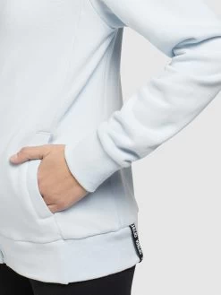 Khujo Sweatvesten Sweatvest TOSTA Dames Pastelblauw -Mode kledingwinkel 16239b19fecfab9c4c8158b87fa6d554