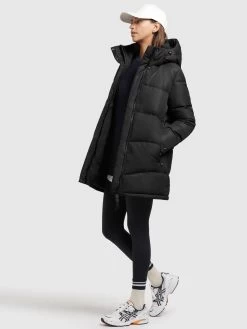 Khujo Winterjassen Winterjas Werola 2 Dames Zwart -Mode kledingwinkel 17adb670740518e456f24abed99e97b8