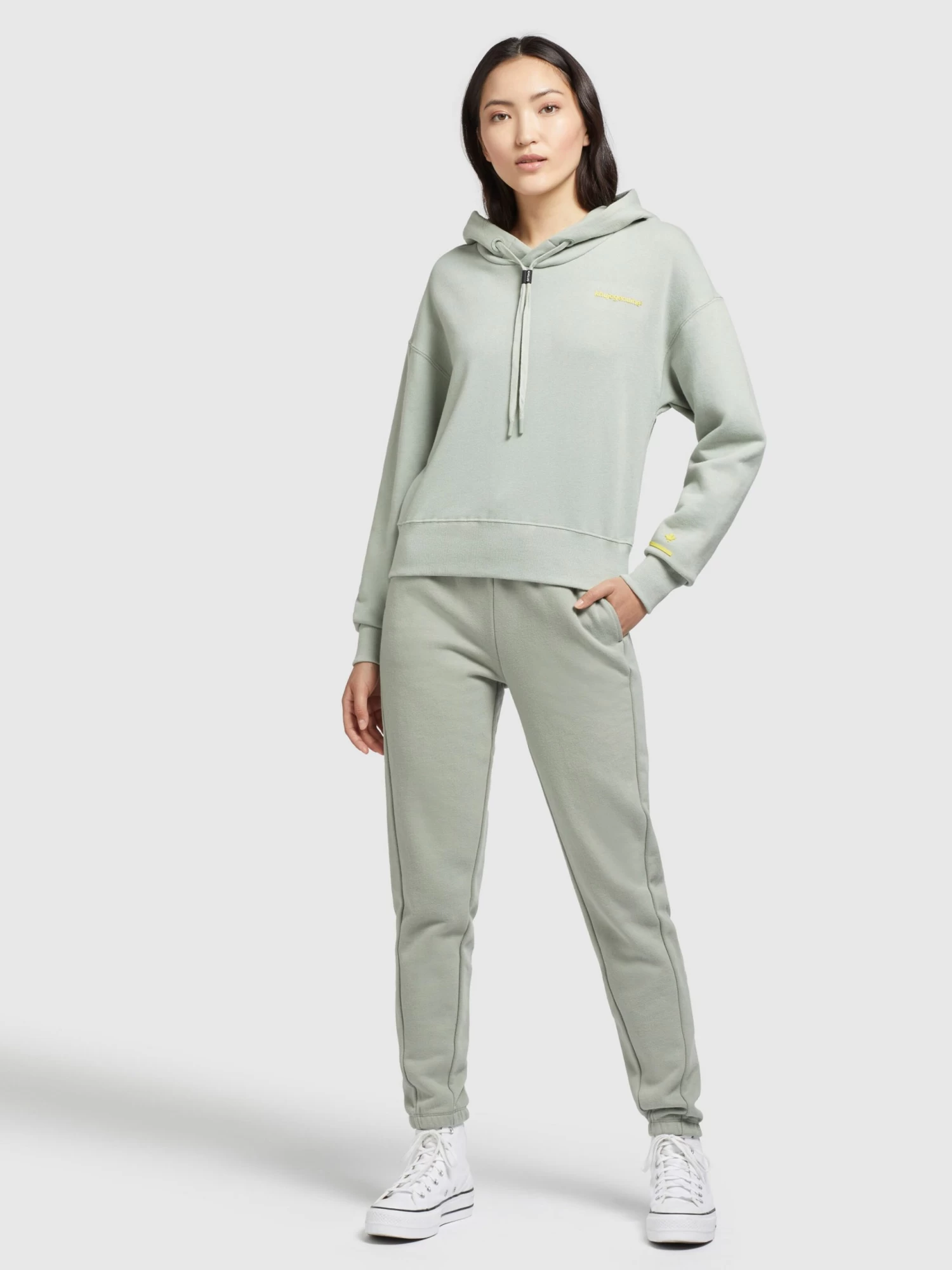 Khujo Longsleeves Shirt Dalia Dames Mintgroen 3 Khujo Longsleeves Shirt Dalia Dames Mintgroen - Afbeelding 3