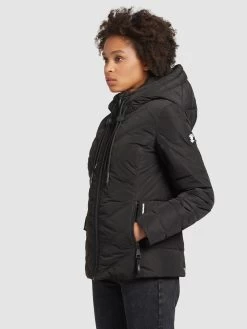 Khujo Winterjassen Winterjas Eija 2 Dames Zwart -Mode kledingwinkel 18f57843c2958850036c4de6f6d16579