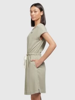 Khujo Zomerjurken Zomerjurk HEDIYE Dames Olijfgroen -Mode kledingwinkel 1a3ad71b0ac9d7548895a60961735b76