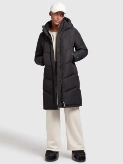 Khujo Wintermantels Wintermantel Limetta Dames Zwart -Mode kledingwinkel 1aaed78fde645ea5ba2004975bf8508c