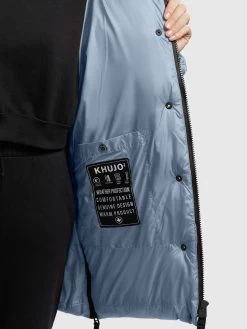 Khujo Winterjassen Winterjas Franee Dames Lichtblauw 15 Khujo Winterjassen Winterjas Franee Dames Lichtblauw -Mode kledingwinkel 1c975a563cce66a024086de2a8e0a4bc