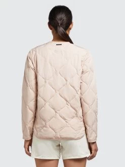 Khujo Tussenjassen Tussenjas Alma Dames Lichtroze -Mode kledingwinkel 1ceab64bfcfc308cfb508e4e301613cb