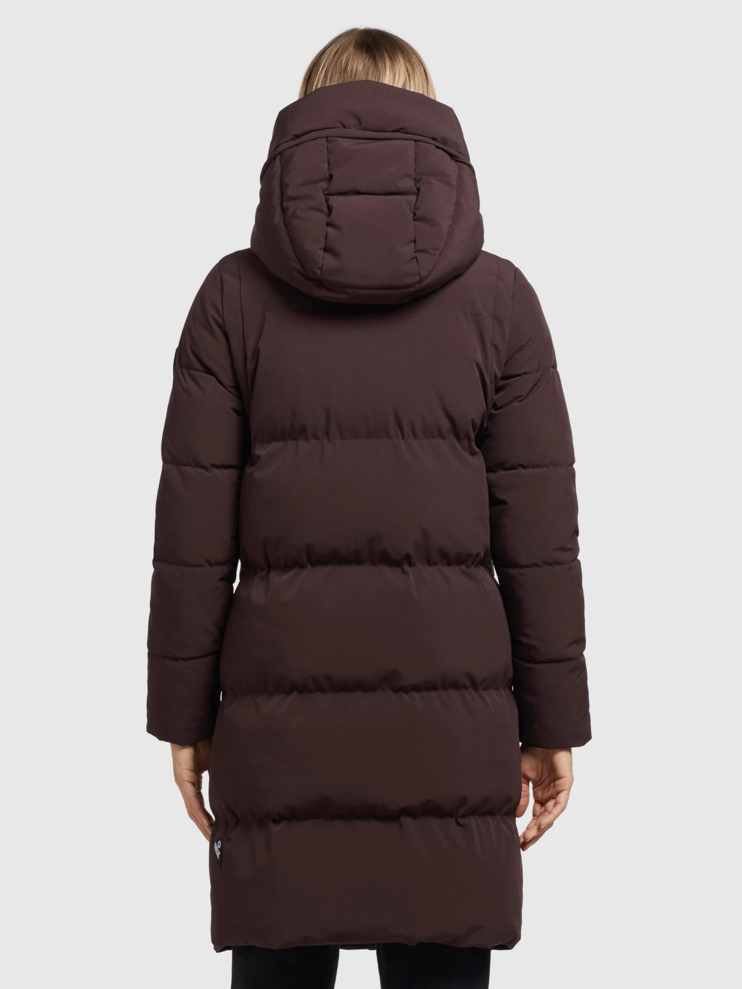 Khujo Tussenmantels Tussenmantel Namita Dames Wijnrood 4 Khujo Tussenmantels Tussenmantel Namita Dames Wijnrood - Afbeelding 4