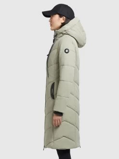 Khujo Wintermantels Wintermantel Aribay 3 Dames Pastelgroen -Mode kledingwinkel 1eaa7af152c6d6653c4fada03343180d