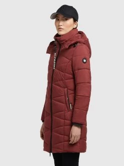 Khujo Tussenmantels Tussenmantel Fitt Light Dames Roestrood -Mode kledingwinkel 1fbbf010b2c12ca775f6b16cac8bfffe