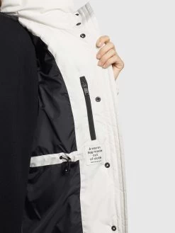 Khujo Wintermantels Wintermantel Elvita Dames Offwhite -Mode kledingwinkel 1fe911027b206df7db356fe800c3a91a