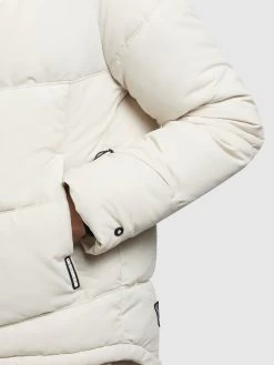 Khujo Winterjassen Winterjas Monty 2 Dames Offwhite -Mode kledingwinkel 20a512b8f121ed4be1984ea989b37208