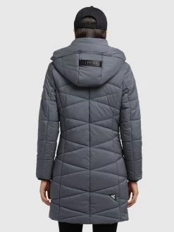 Khujo Tussenmantels Tussenmantel Fitt Light Dames Donkergrijs -Mode kledingwinkel 210aba56df1f2d8af95c22bcd5915e67