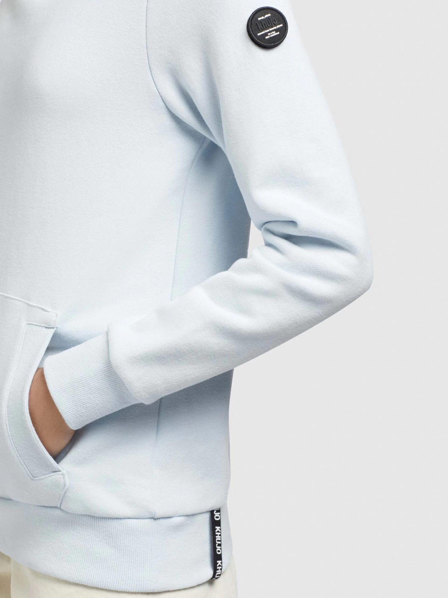 Khujo Hoodies Sweatshirt Rhabea Dames Lichtblauw 7 Khujo Hoodies Sweatshirt Rhabea Dames Lichtblauw - Afbeelding 7