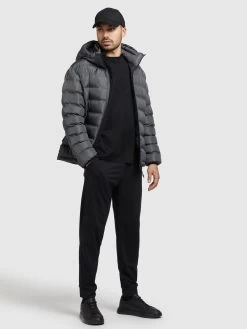 Khujo Winterjassen Winterjas Gamer Heren Antraciet -Mode kledingwinkel 242f52df42750035b052aa9eeafcb7bf