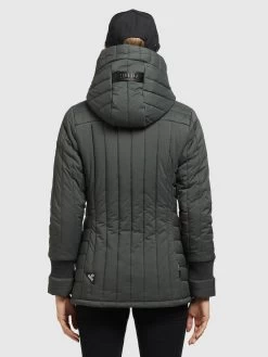 Khujo Winterjassen Winterjas Tweety Dames Olijfgroen -Mode kledingwinkel 248b3df349ff8fa03b872be5434a5fa6