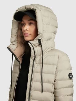 Khujo Wintermantels Wintermantel Mimi 2 Dames Pastelgroen -Mode kledingwinkel 24f1d09d148a69f30ece619cf170405d