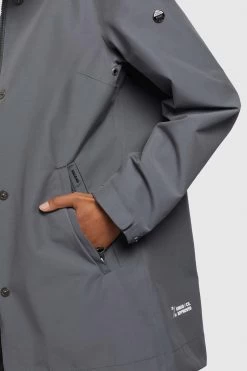 Khujo Tussenmantels Tussenmantel Artisa Dames Rookgrijs -Mode kledingwinkel 2557c7bc68b17eb990f826e03a93a0af