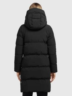 Khujo Tussenmantels Tussenmantel Namita Dames Zwart -Mode kledingwinkel 2596ae790fa5b0a33934dc800bcb8e9a