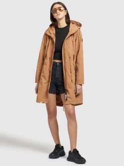 Khujo Tussenjassen Tussenjas ADDA Dames Beige -Mode kledingwinkel 2720215d651546fd99ad29d8878bd964