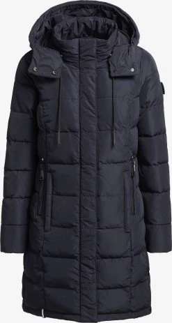 Khujo Korte Mantels Wintermantel Cups Dames Marine