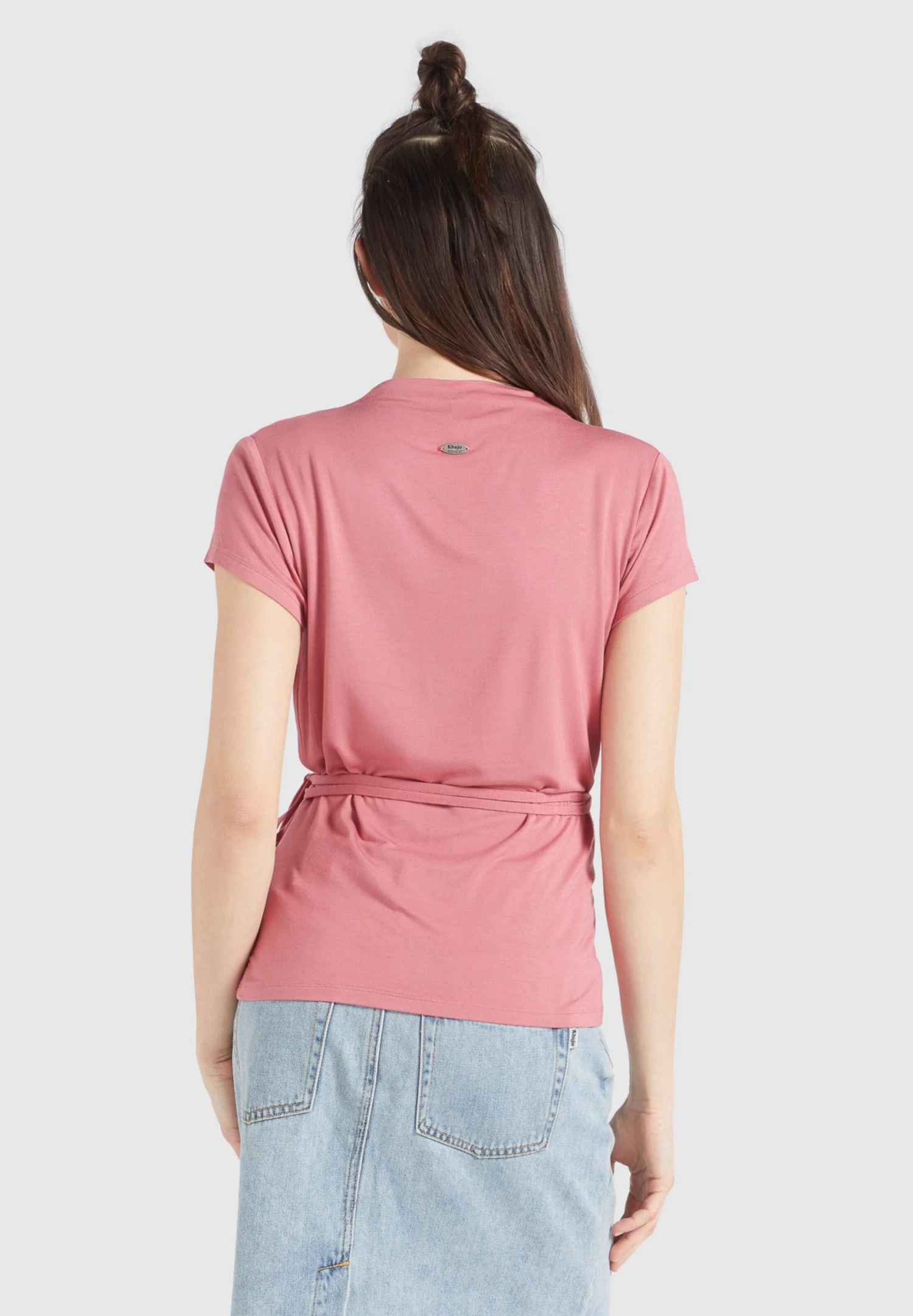 Khujo T-shirts Shirt Leticia Dames Pink 5 Khujo T-shirts Shirt Leticia Dames Pink - Afbeelding 5