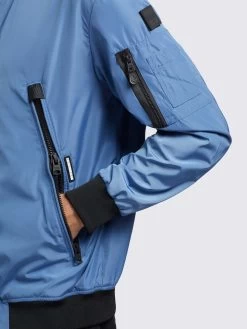 Khujo Tussenjassen Tussenjas ASTILE2 Heren Blauw -Mode kledingwinkel 290ef7096bfe17f2dbba1f19d396e77b