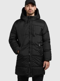 Khujo Parkas Winterparka Terra Heren Zwart -Mode kledingwinkel 2a4ffb9a8648128f6e5aaf9ae03c049c