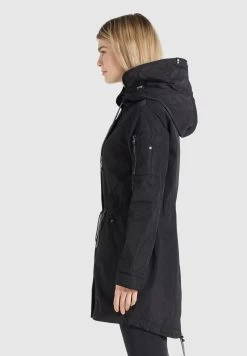 Khujo Parkas Tussenparka Catharina Dames Zwart -Mode kledingwinkel 2c416d32737cbcf80dece21aeffbb7f2