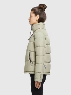 Khujo Winterjassen Winterjas Tuba Dames Lichtgroen -Mode kledingwinkel 2cd1c665233519b95dcf77a77b476a11