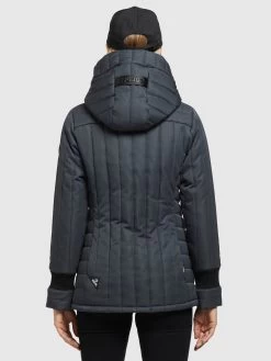 Khujo Winterjassen Winterjas TWEETY PRIME6 STRUCTURED Dames Blauw -Mode kledingwinkel 2d06591c8ed0273ea3fc57e2495dd3ed