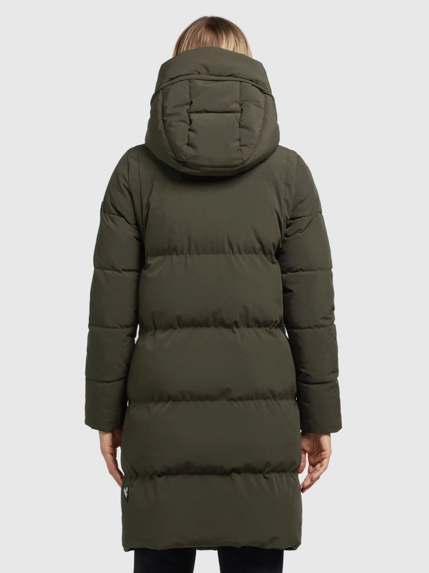 Khujo Tussenmantels Tussenmantel Namita Dames Donkergroen 4 Khujo Tussenmantels Tussenmantel Namita Dames Donkergroen - Afbeelding 4